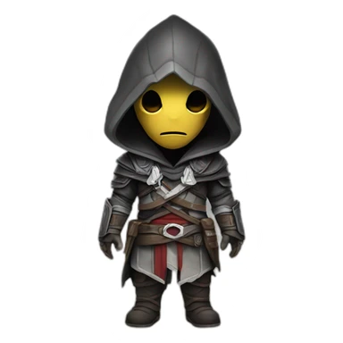 Alien assassin creed sticker