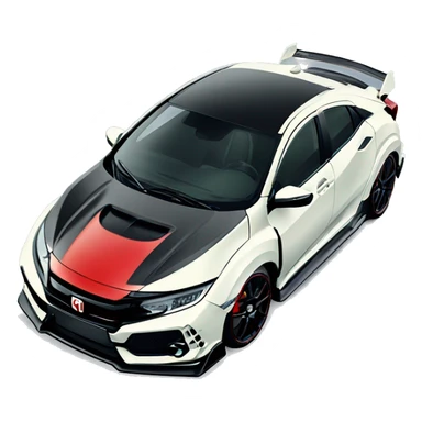 Honda civic type r sticker