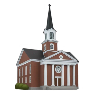 Amherst College Johnson Chapel building sticker