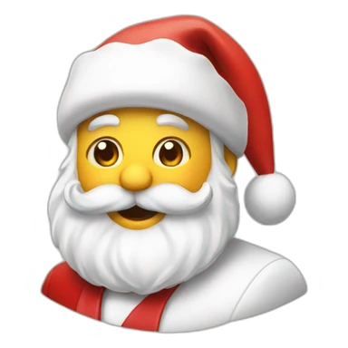 chefs kiss santa sticker