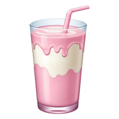 Pink milk sticker