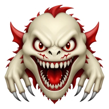 Un monstre super dangereux sanguinaires  sticker