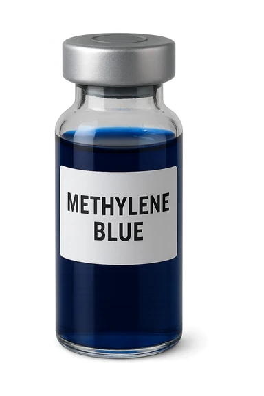 Blu di Metilene fial in italiano sticker