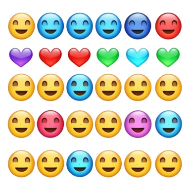 I want pretty aesthetic emojis sticker