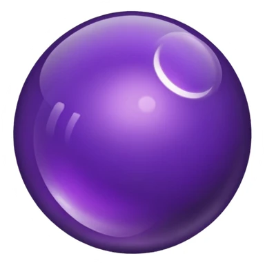 purple magical stone sticker