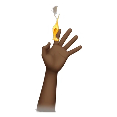 Hunger games hand salute  sticker