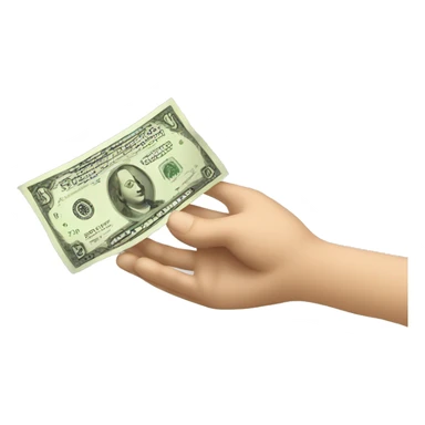 depositing money sticker