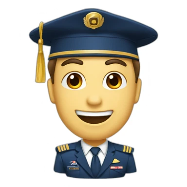 Diplôme aviation sticker