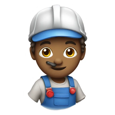 love plumber with blue sticker