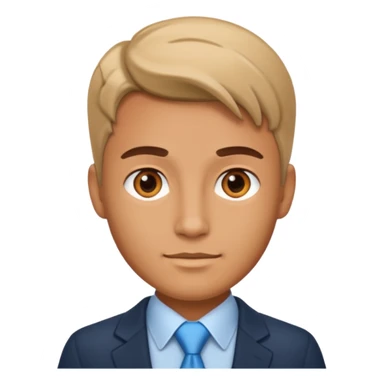 a handsome IT professional sticker