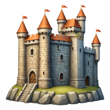 old castle  sticker