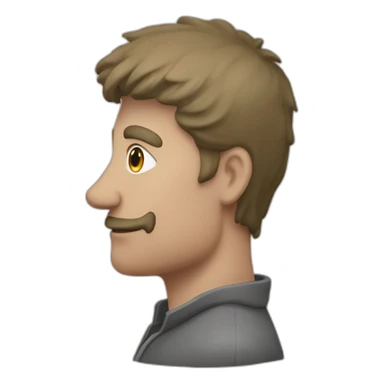 Une haltère sticker