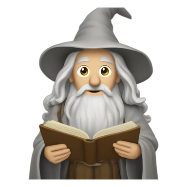 gandalf reling a story sticker
