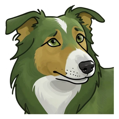 Collie  sticker