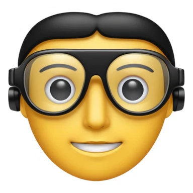 tech glasses sticker