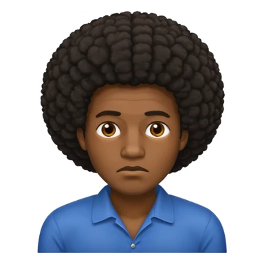  afroamericano cansado   sticker