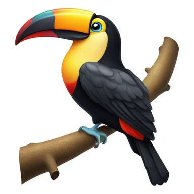 gossiping toucan sticker