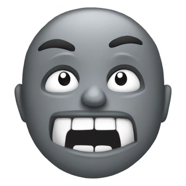 Gray graffiti Wall text “the bunker” sticker