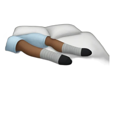 My boyfriend sleeping with socks on sticker