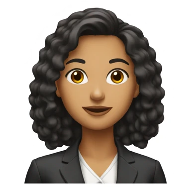 Young Latina Executive sticker