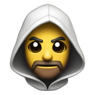 assassin on a wall sticker