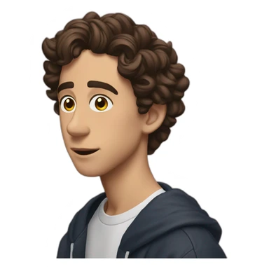 Timothée chamalet sticker