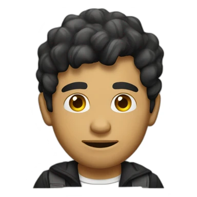 Mexican young hip bitcoiner sticker