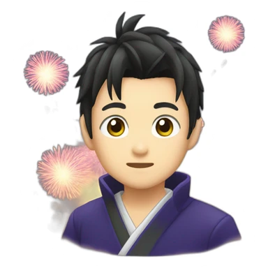 Hanabi hyuga sticker