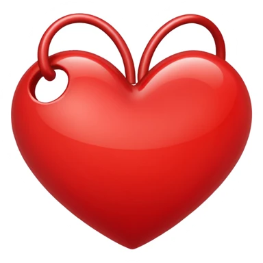 A heart that expresses a deep love for someone. With lots of flair sticker