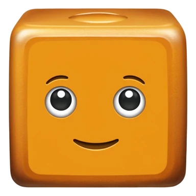 Bouillon cube sticker