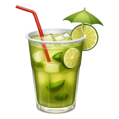 Plastic cup with beach mate from Rio de Janeiro. sticker