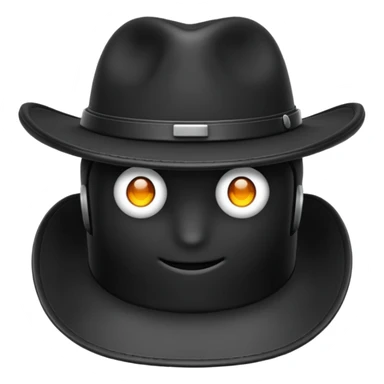 ön açıdan şapka sticker