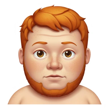 Fat ginger  sticker
