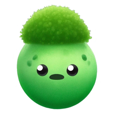 marimo moss ball sticker