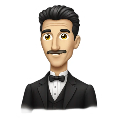 Ronaldo as nikola tesla sticker