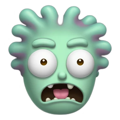plumbus rick and morty sticker
