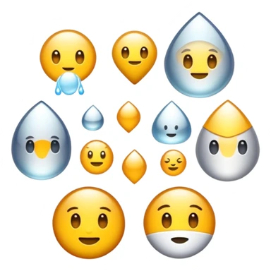 Brilhos prata e dourado  sticker