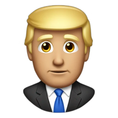 Donal trump sticker