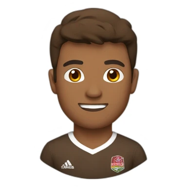 brown-rugbyman sticker