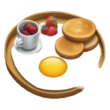 Breakfast in bed  sticker