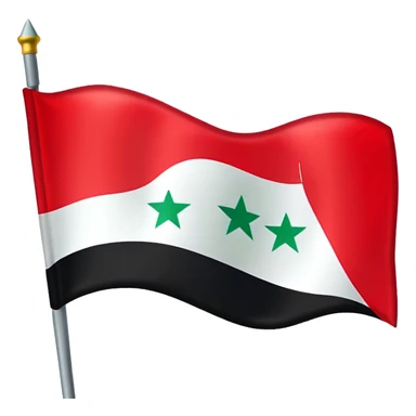 flag of Syria sticker