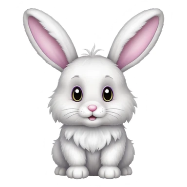 Easter bunny sticker