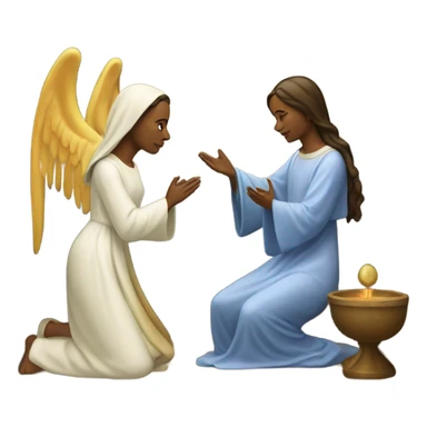The Annunciation sticker