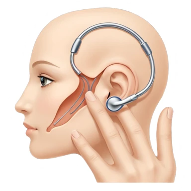 Fais-moi demain coller les unes à côté des autres. La première main gauche le pouce, l’index, majeur sont levé alors que l’annulaire et auriculaire sont repliés. Reproduit la même chose pour la main droite. sticker