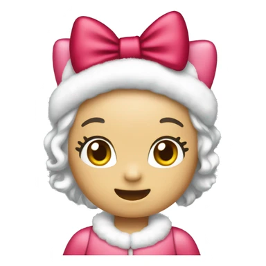 hello kitty navideña sticker