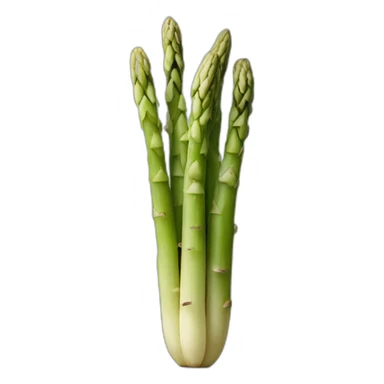 Crée un emoji d'une asperge qui joue au échecs sticker