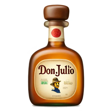 Don julio bottle  sticker