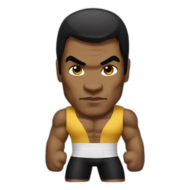 Mike-Tyson-vs-Bruce-Lee sticker