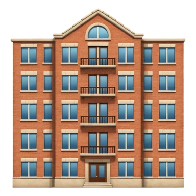 apartment building sticker