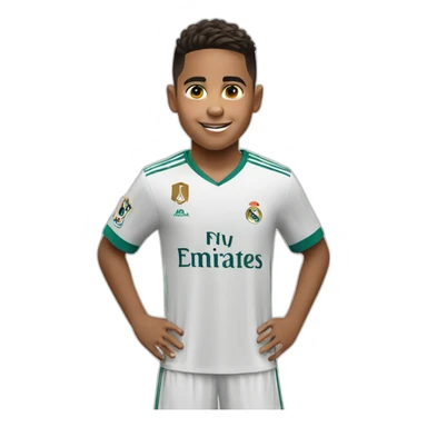 A kid who loves cristiano ronaldo  sticker